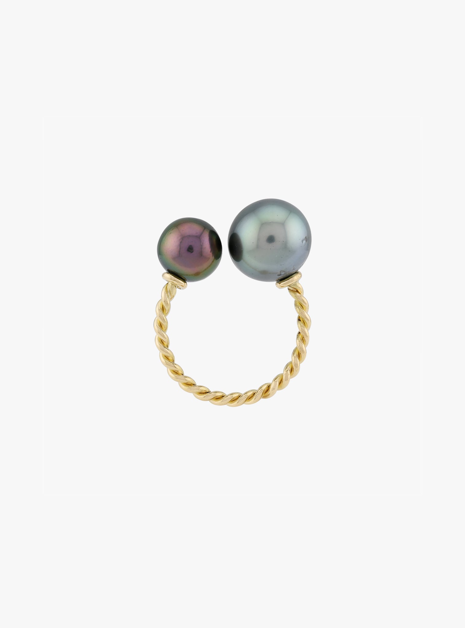 moonlight tahitian pearl ring 18k gold