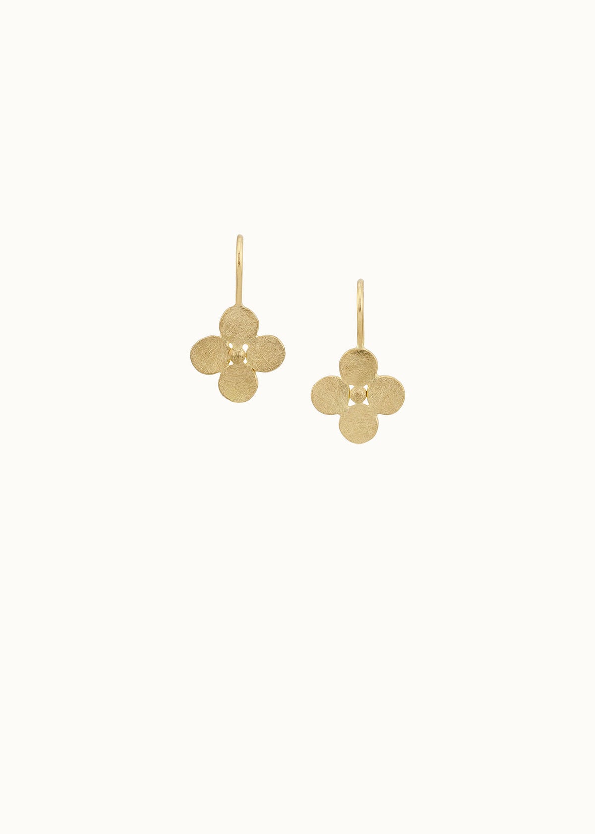 doubloon earrings 18k gold