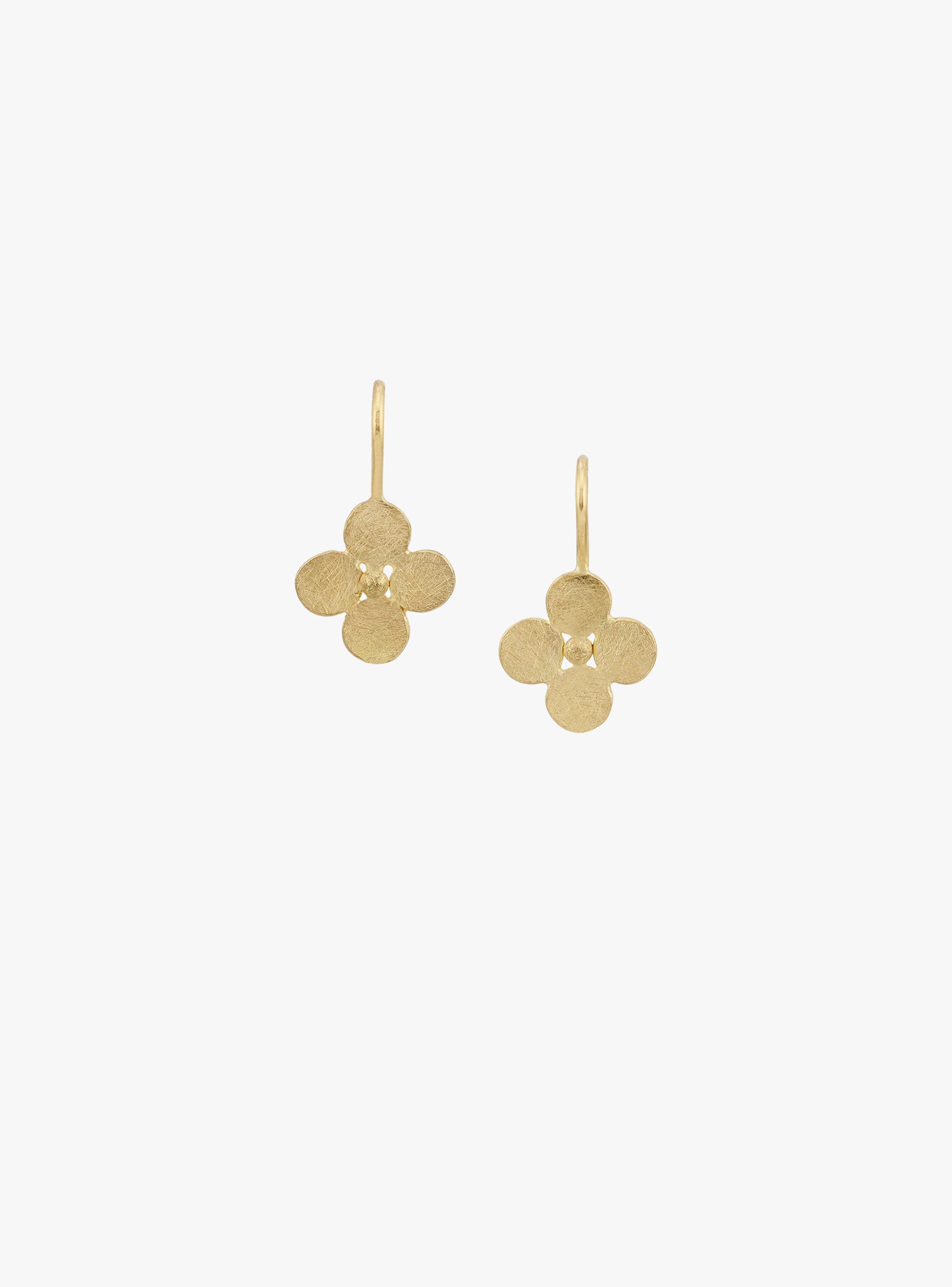 doubloon earrings 18k gold