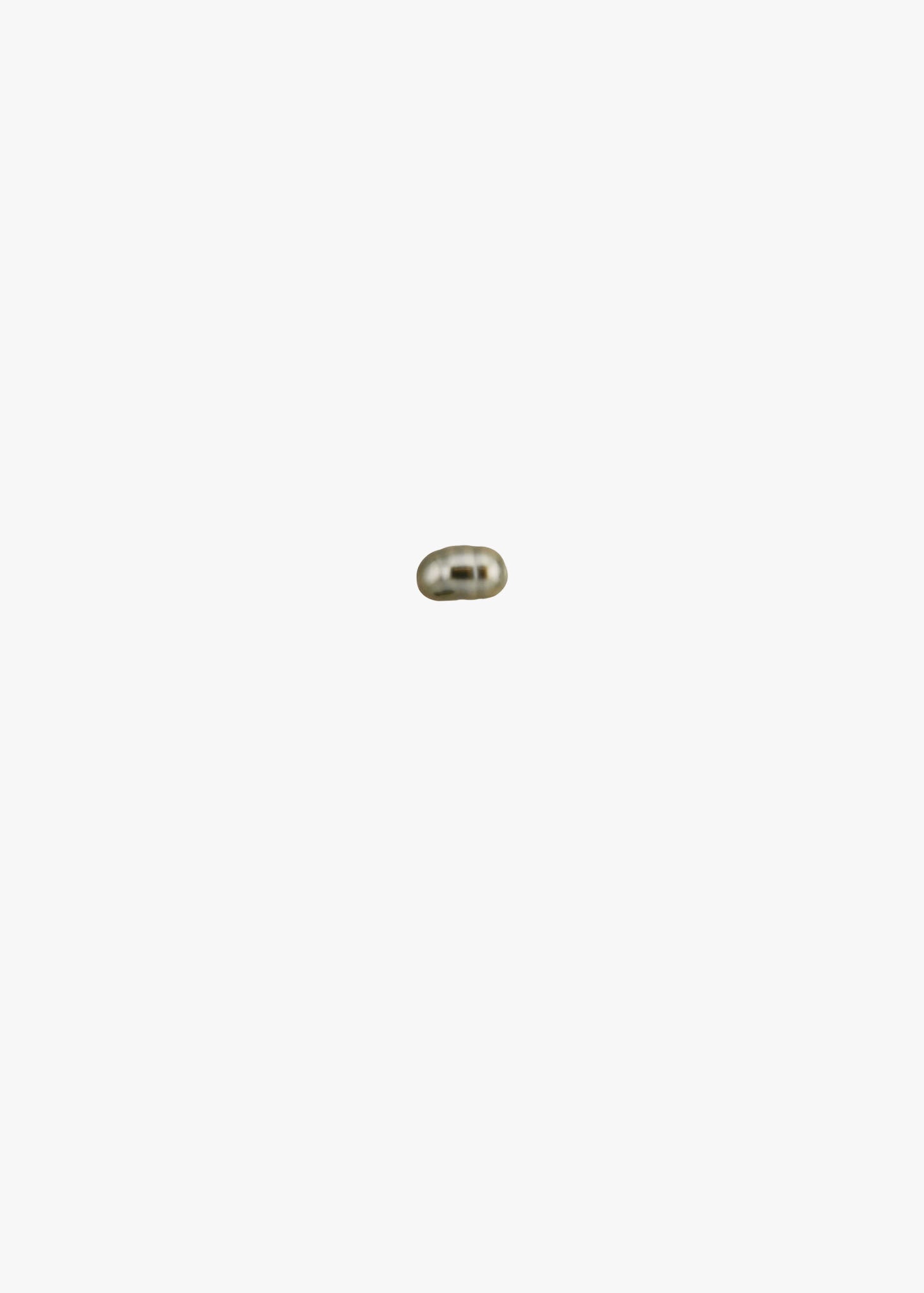 tahitian keshi pearl individual stud earring