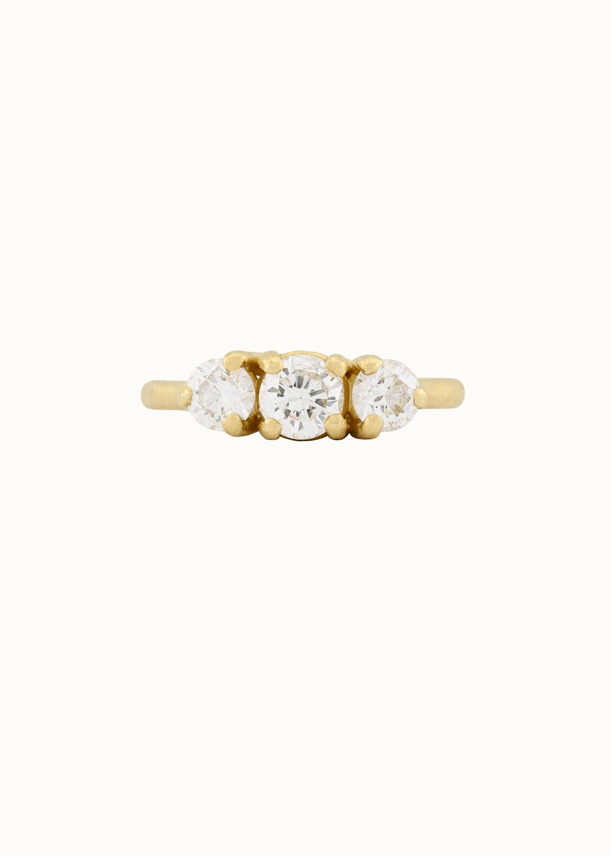 trilogy diamond ring