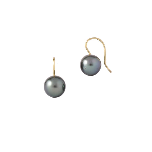 moondrop tahitian pearl earrings 18k yellow gold